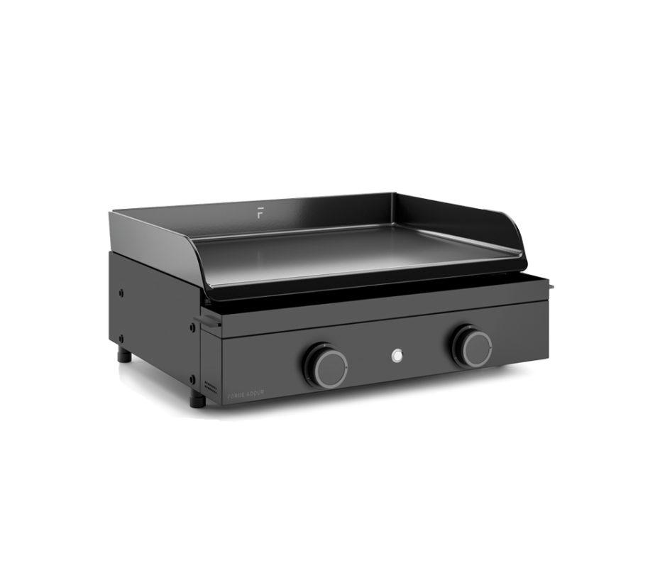 Plancha Base Gaz 60 Acier Forge Adour - Ozalide