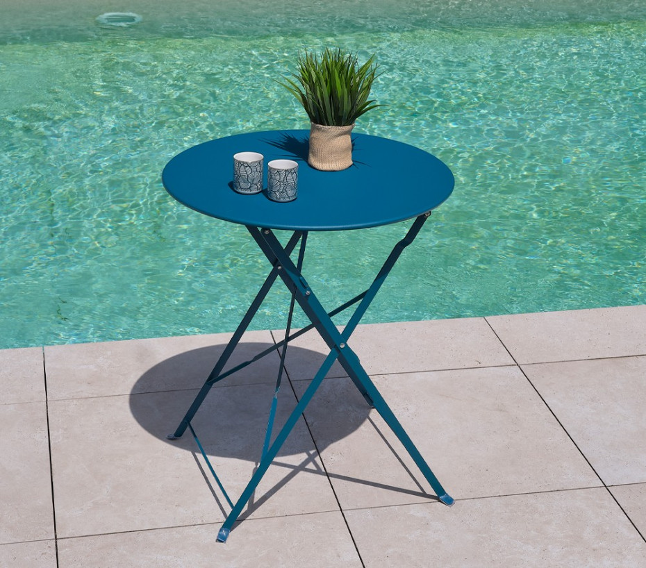 Ensemble repas CAPRONE Bleu canard - Ozalide