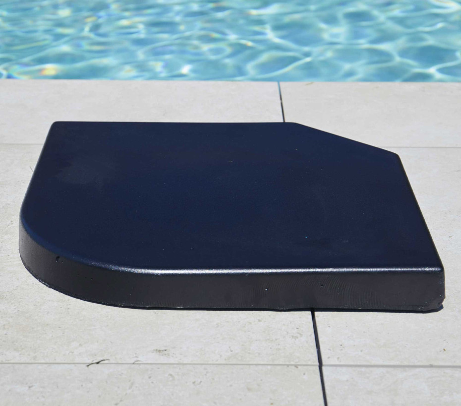 Dalle en ciment 20 kg - pour parasol  - Ozalide