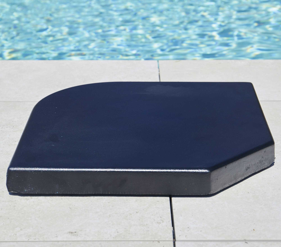 Dalle en ciment 20 kg - pour parasol  - Ozalide