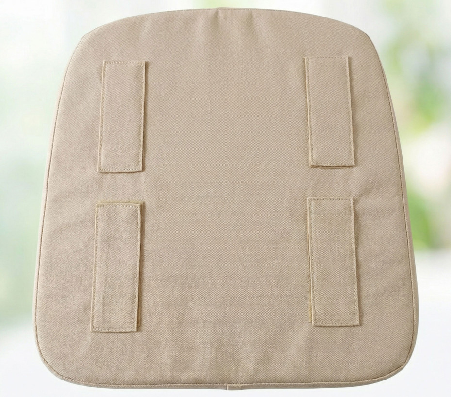Fauteuil de jardin en teck avec coussin d'assise épais - MANADO - Ozalide