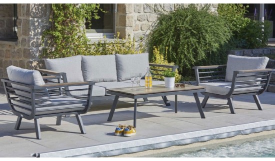 Comment nettoyer un salon de jardin en aluminium ?